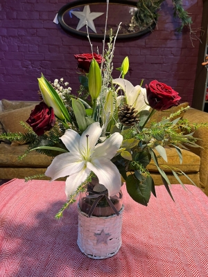 Starlight Rose & Lily Vase