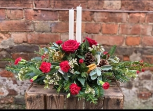 Christmas Table Arrangment